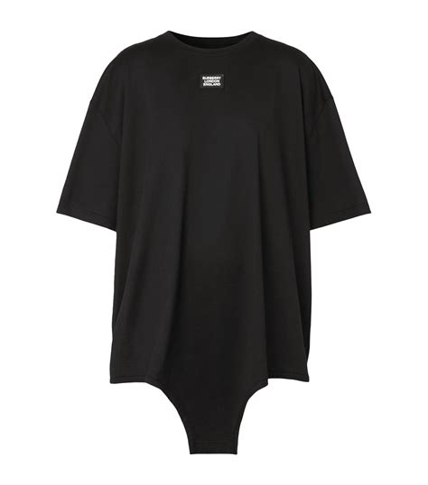 burberry cut out tee|Cotton T.